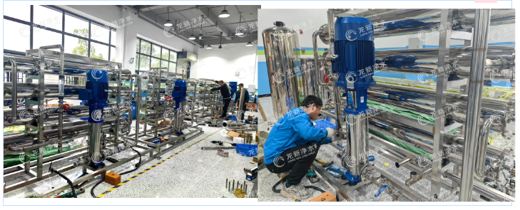 龍新凈水【現場直擊】生產與出貨并進，奏響奮斗交響曲！